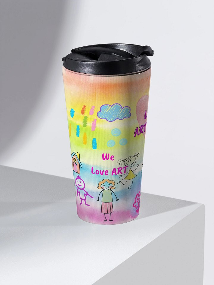 Art Teacher Appreciation Stainless Steel Travel Mug gift for art teachers product image (2)