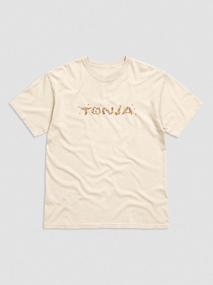 Flower Power Tonja T Shirt - Embroidered Flowers product image (1)