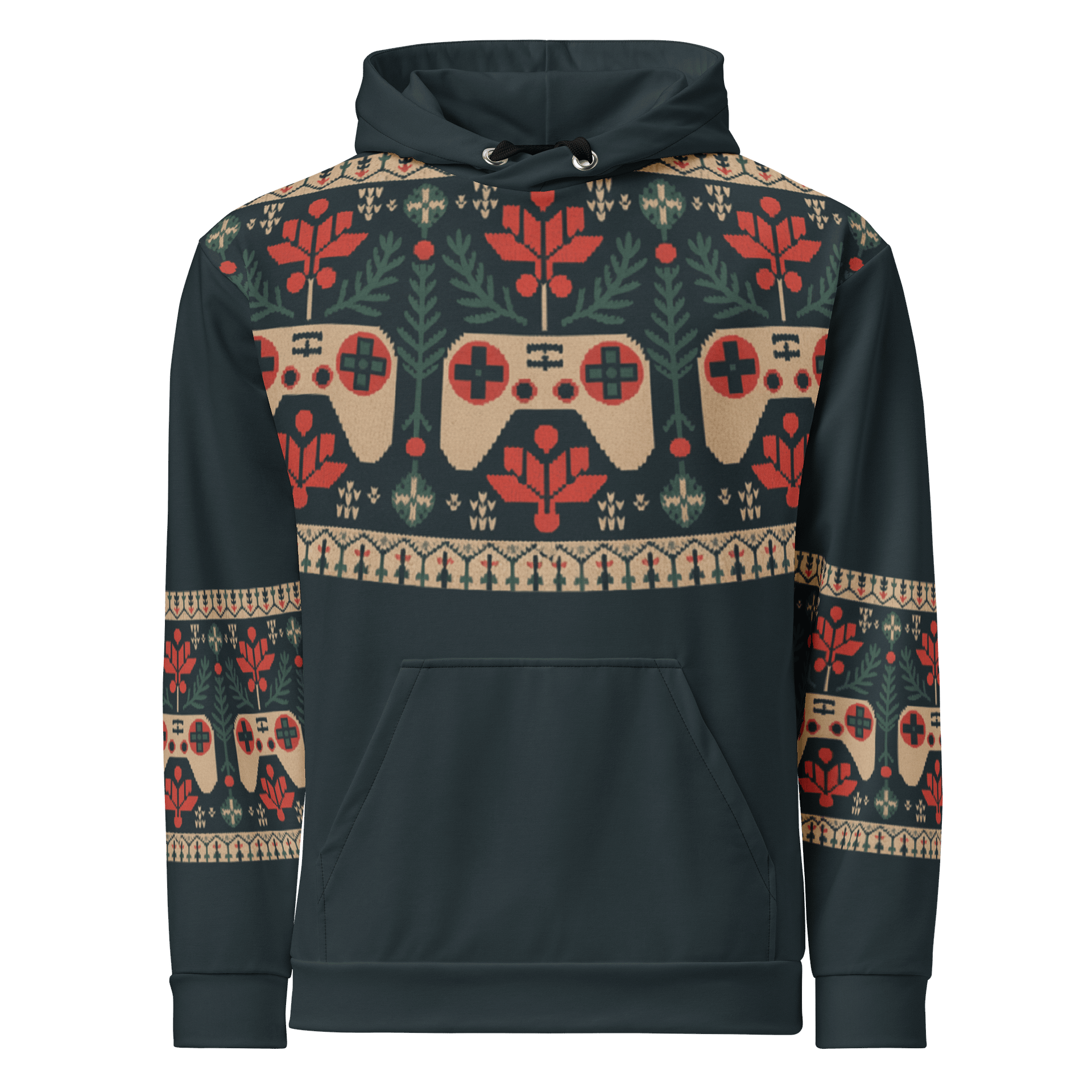 Retro Gamer Christmas Holiday Hoodie product image (6)