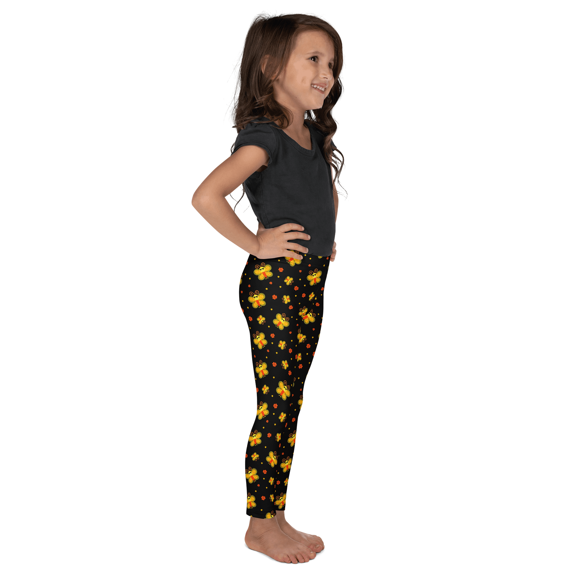 Cute butterflies Kids Leggings product image (5)