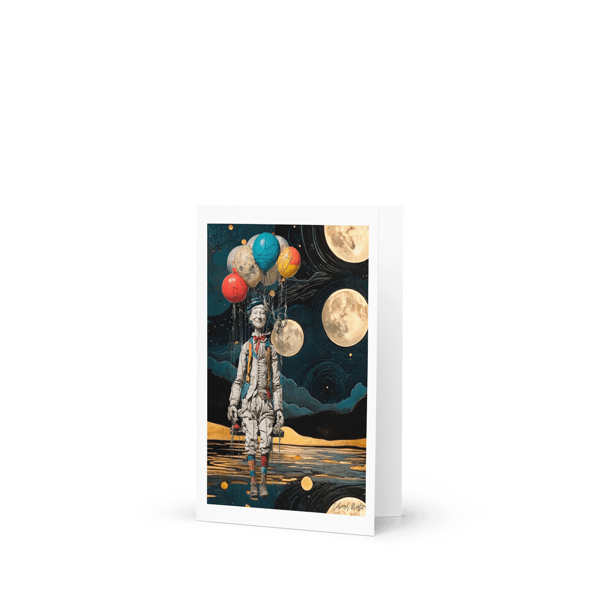 'UP' by Edward Martin Greeting Card product image (3)