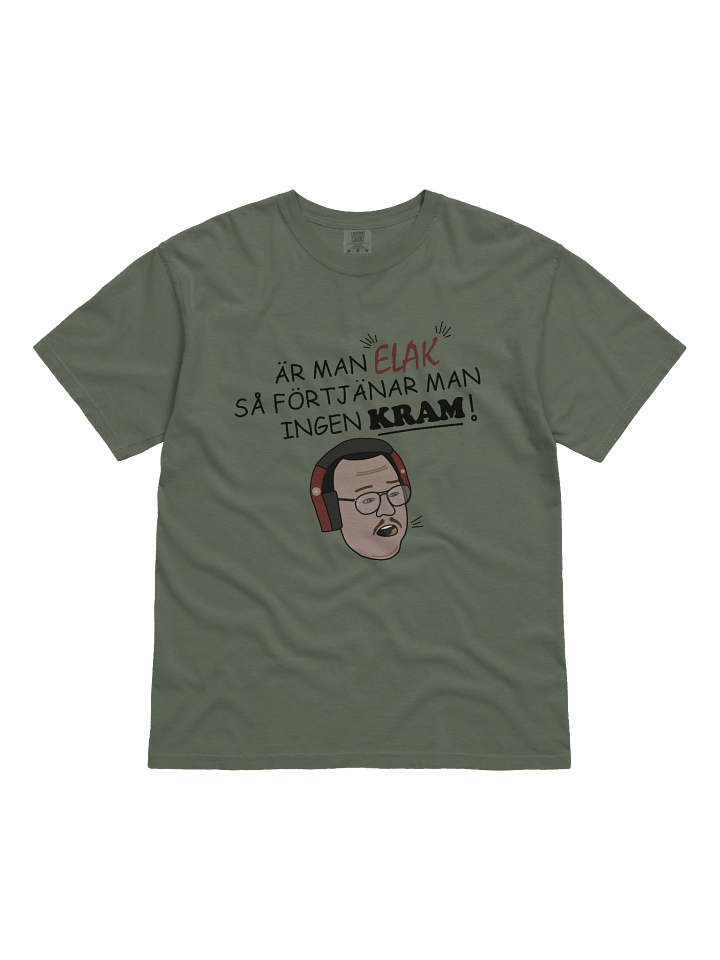 FÖRTJÄNAR INGEN KRAM - HEAVYWEIGHT T-SHIRT product image (6)