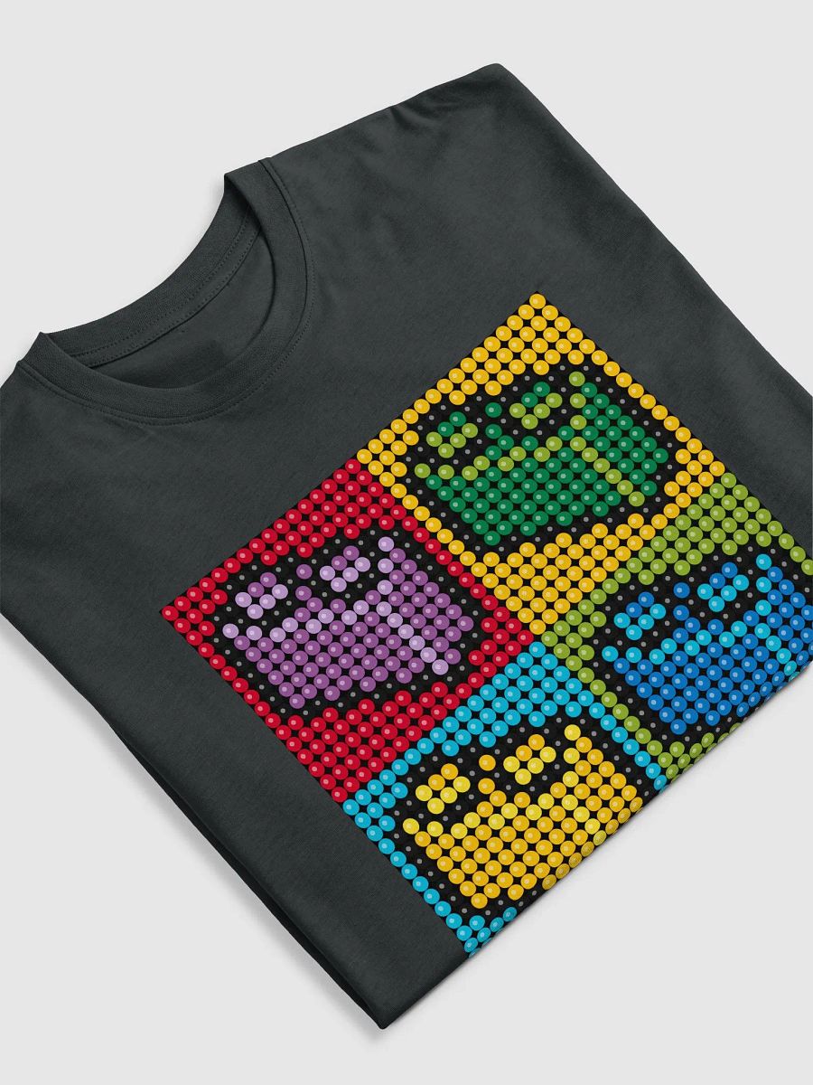 Brick Pixel Art Premium Heavyweight Tee product image (3)