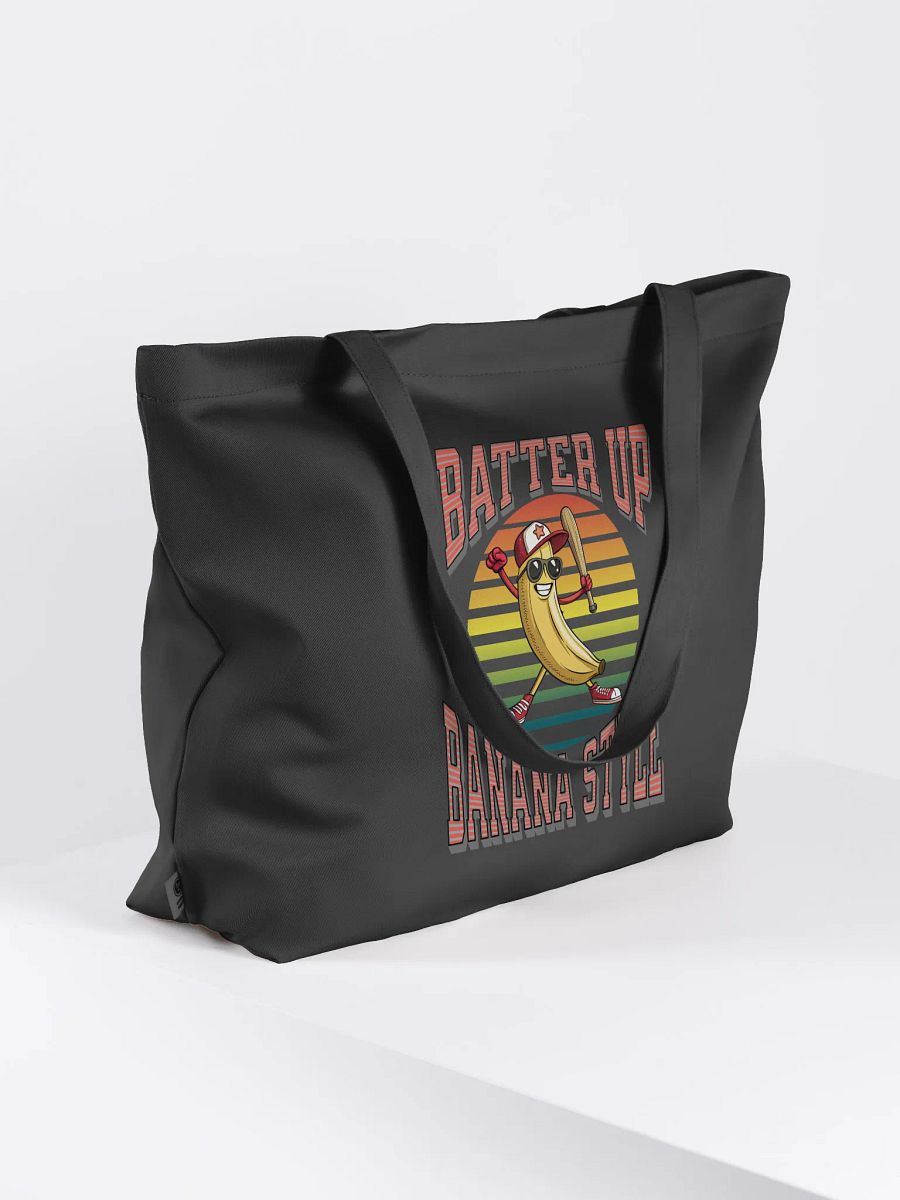 Batter Up Banana Style Baseball Sunset Tote product image (1)