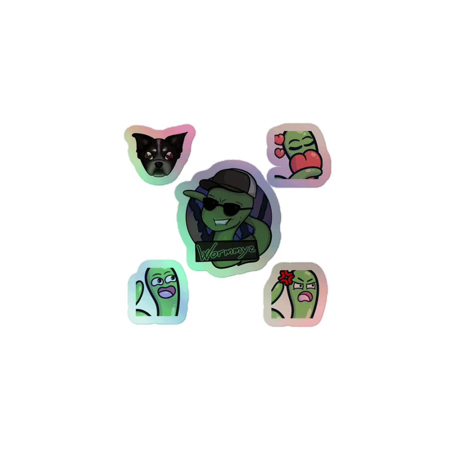 Worm Stickers product image (1)