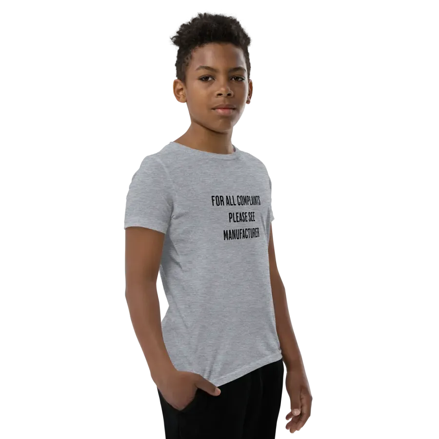 For All Complaints Please See Manufacturer - Youth T-Shirt product image (82)