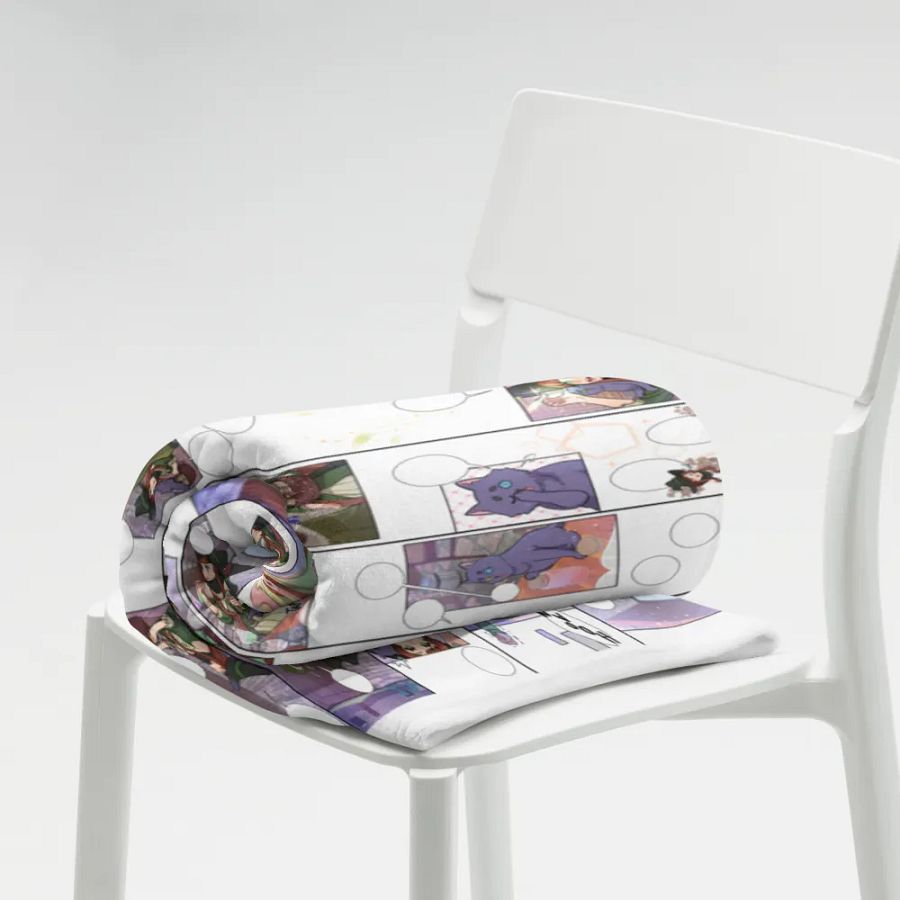 Comic Blanket 60″ × 80″ product image (7)