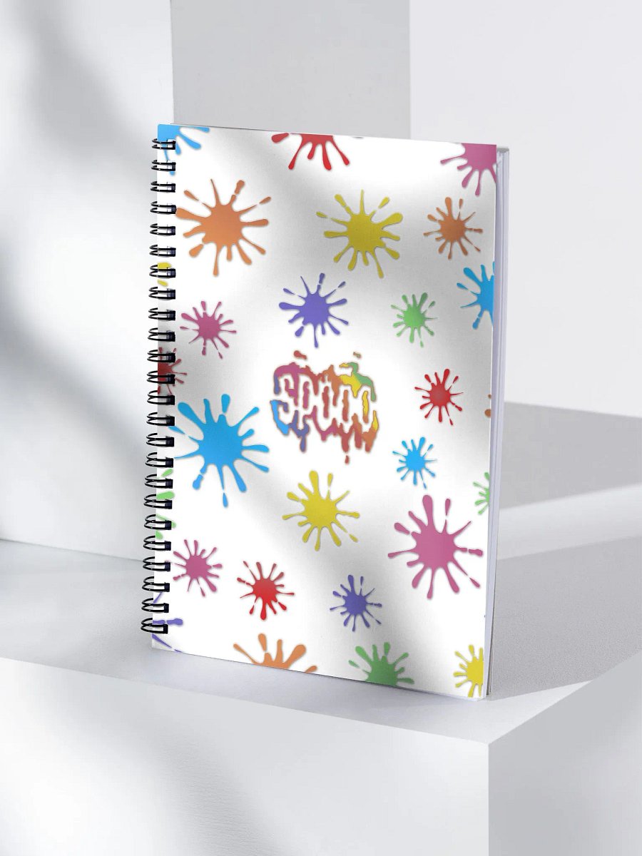 Splatter Spooo Spiral Notebook product image (4)