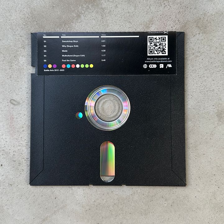 Sweatshop Boys EP - Limited Floppy Disk packaging (2024 Reissue) product image (2)