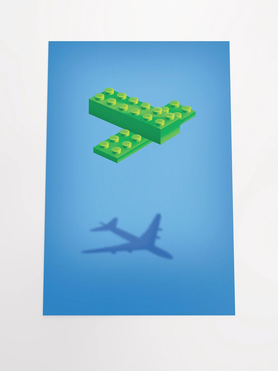 Plane (Green) | Poster product image (2)