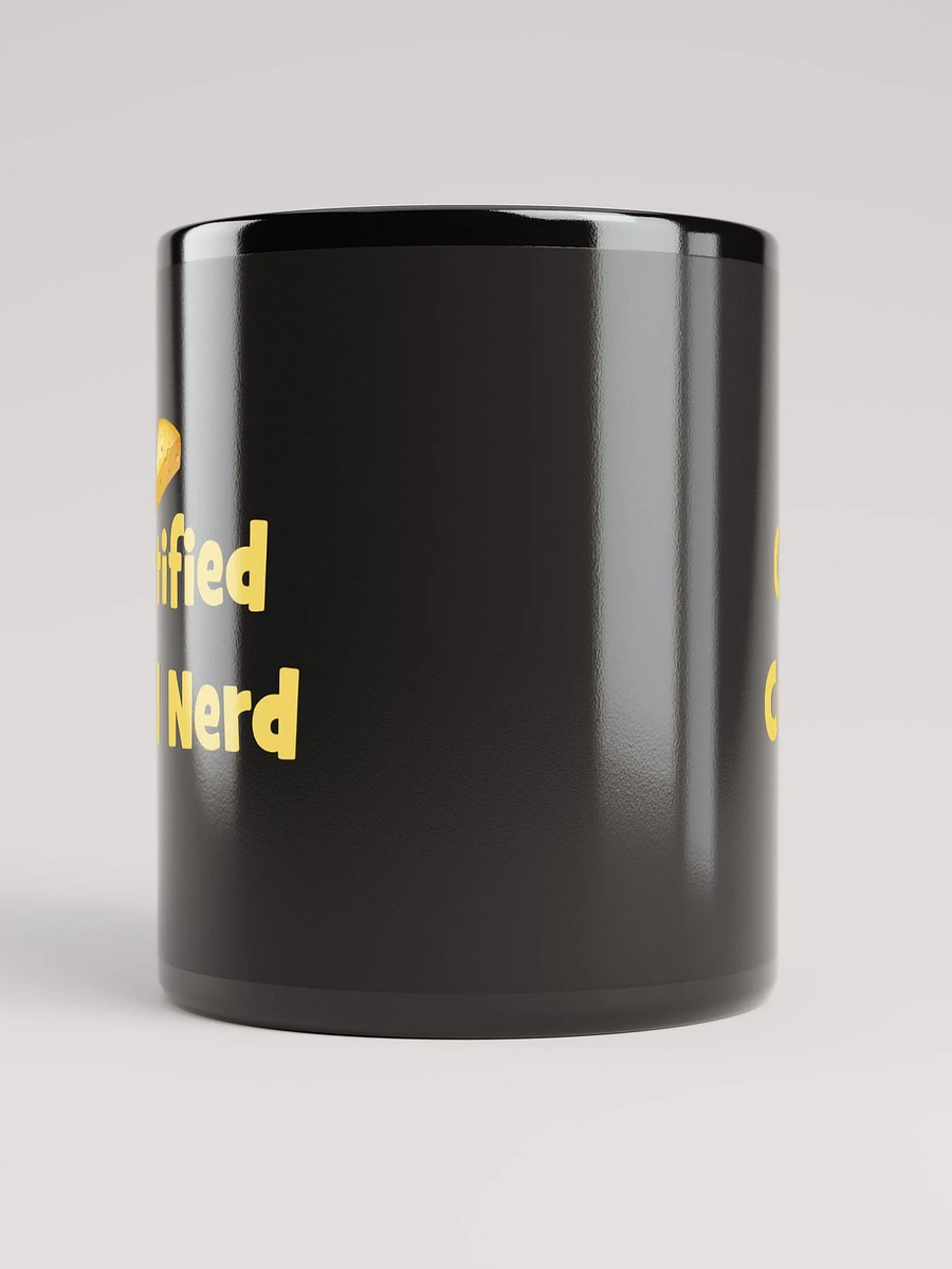 Certified Curd Nerd Mug Black product image (10)