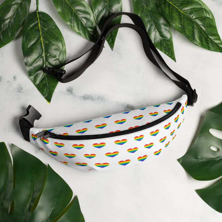 Rainbow Heart Fanny Pack product image (1)