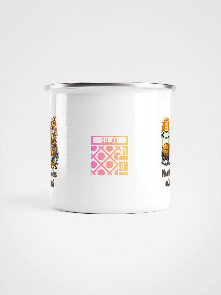 Cellar 8T Whisky - Neat - Enamel Mug product image (2)