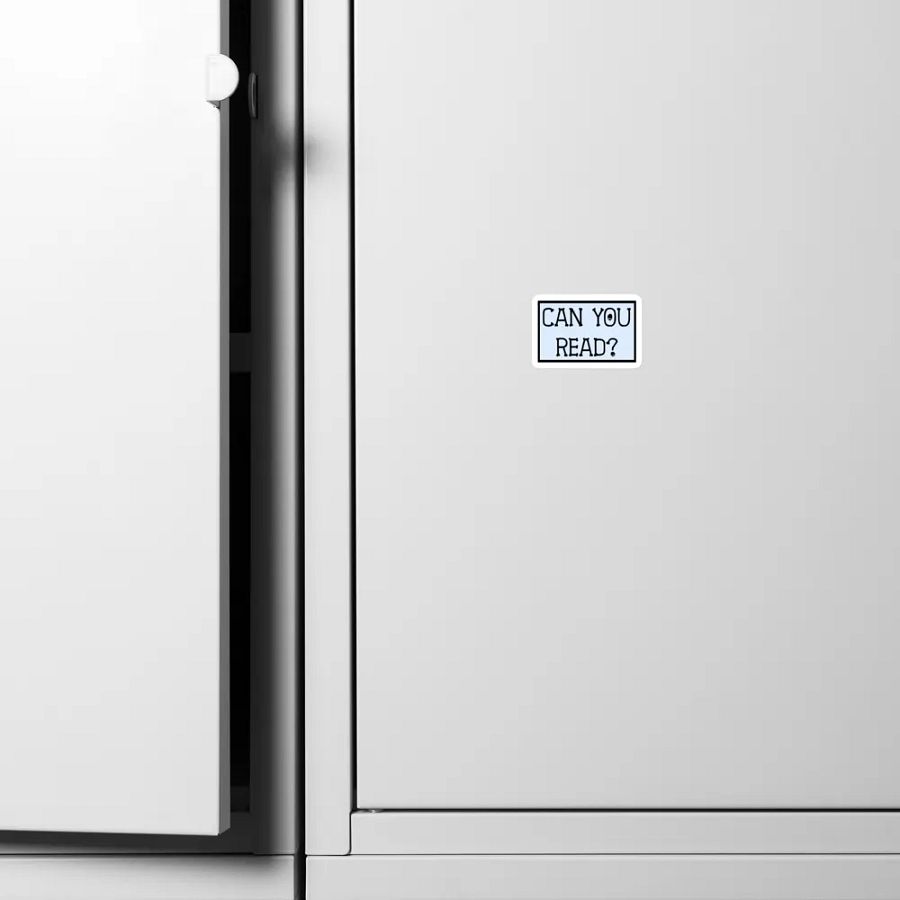 Can You Read Magnet product image (5)