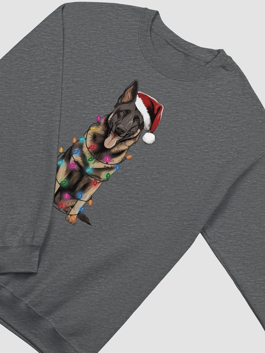 Funny German Shepherd(2) Christmas Sweatshirt for GSD Paw-rents product image (4)