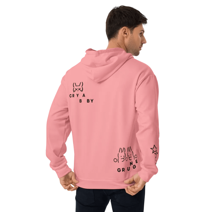 CYBER HOODIE PINK product image (3)