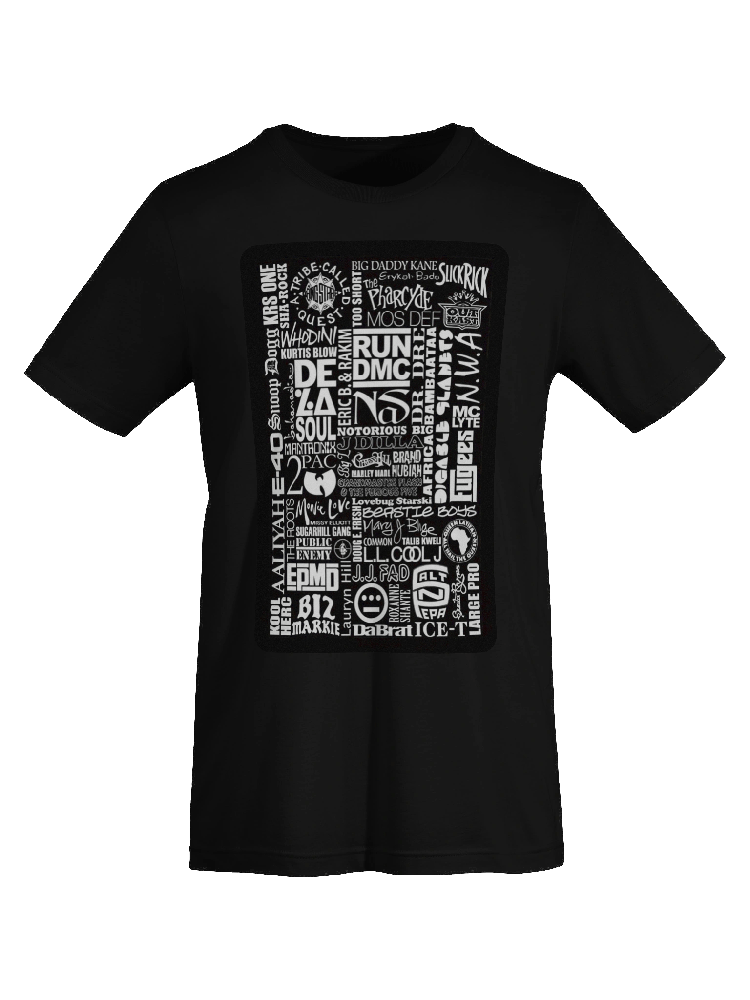 Hip-Hop Legends Collage T-Shirt product image (13)