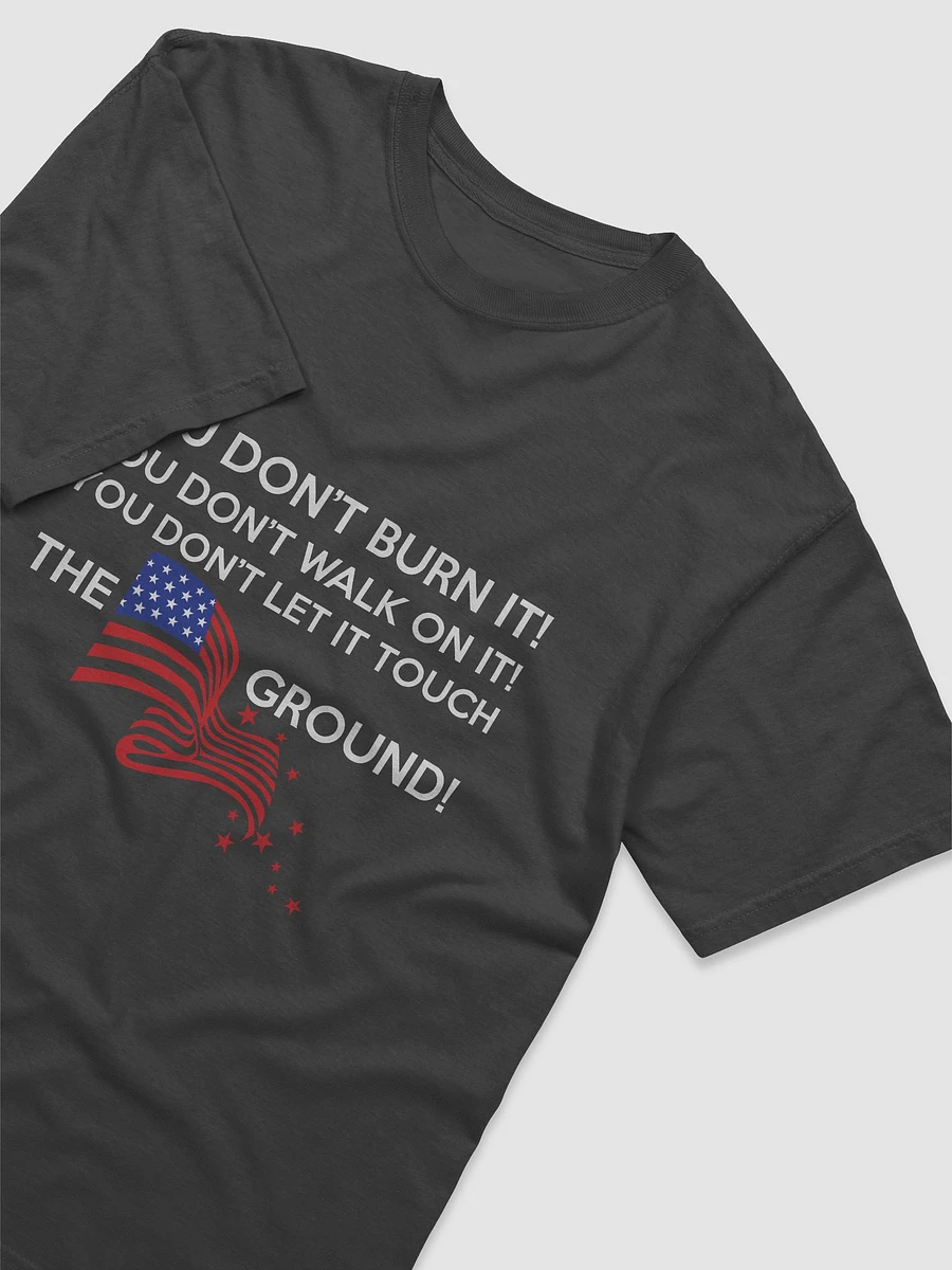 U.S Flag - You don't burn it! You don't walk on it! You don't let it touch the ground! - T-Shirt product image (11)