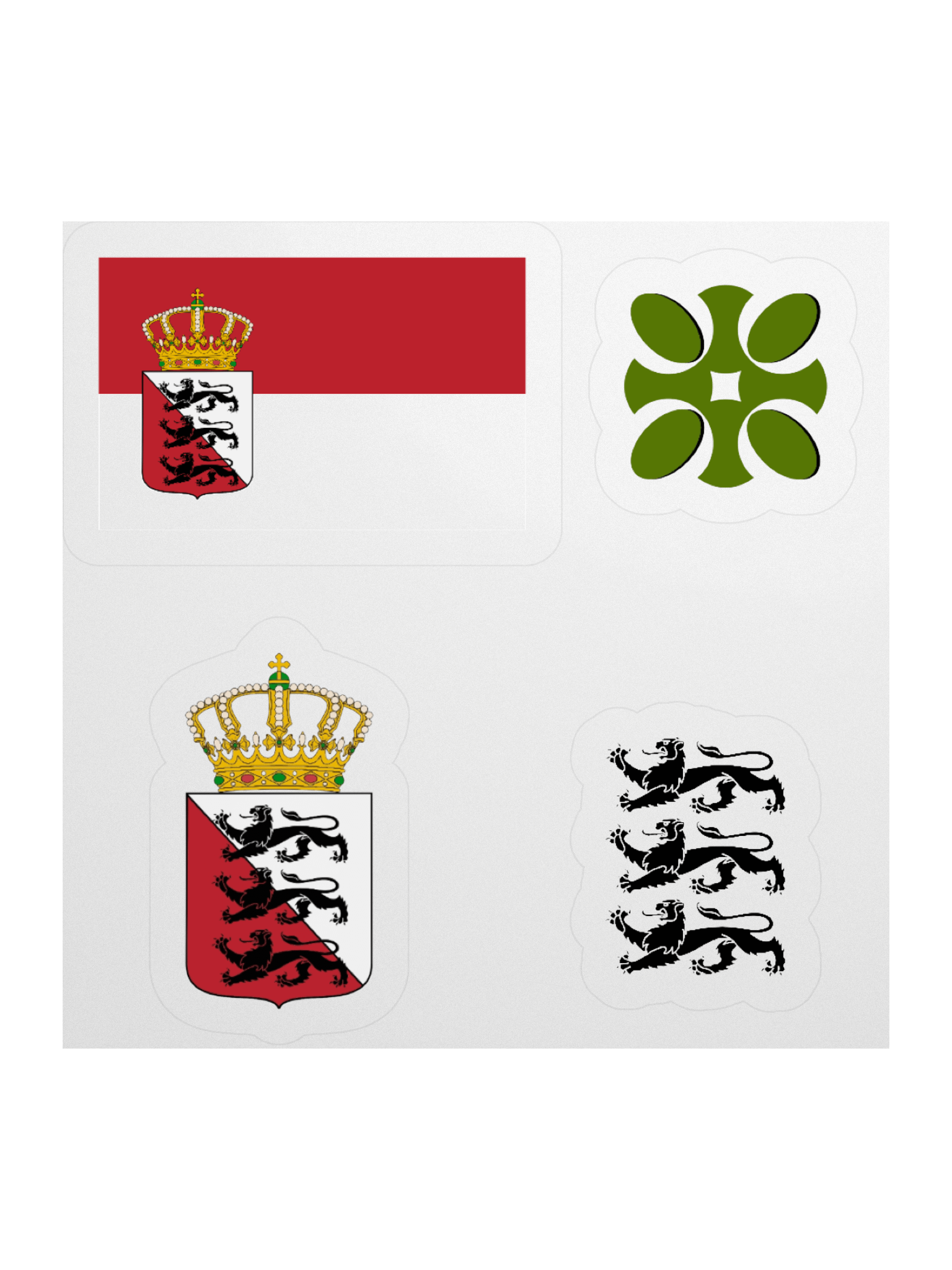 Elnäthar Sticker Pack — National Symbols product image (1)
