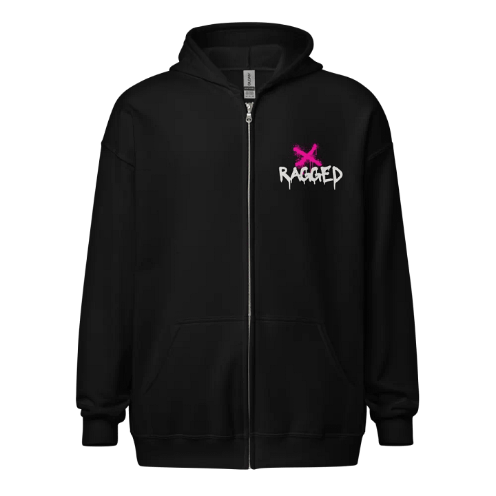 Zip Up Hoodie Ragged X product image (1)