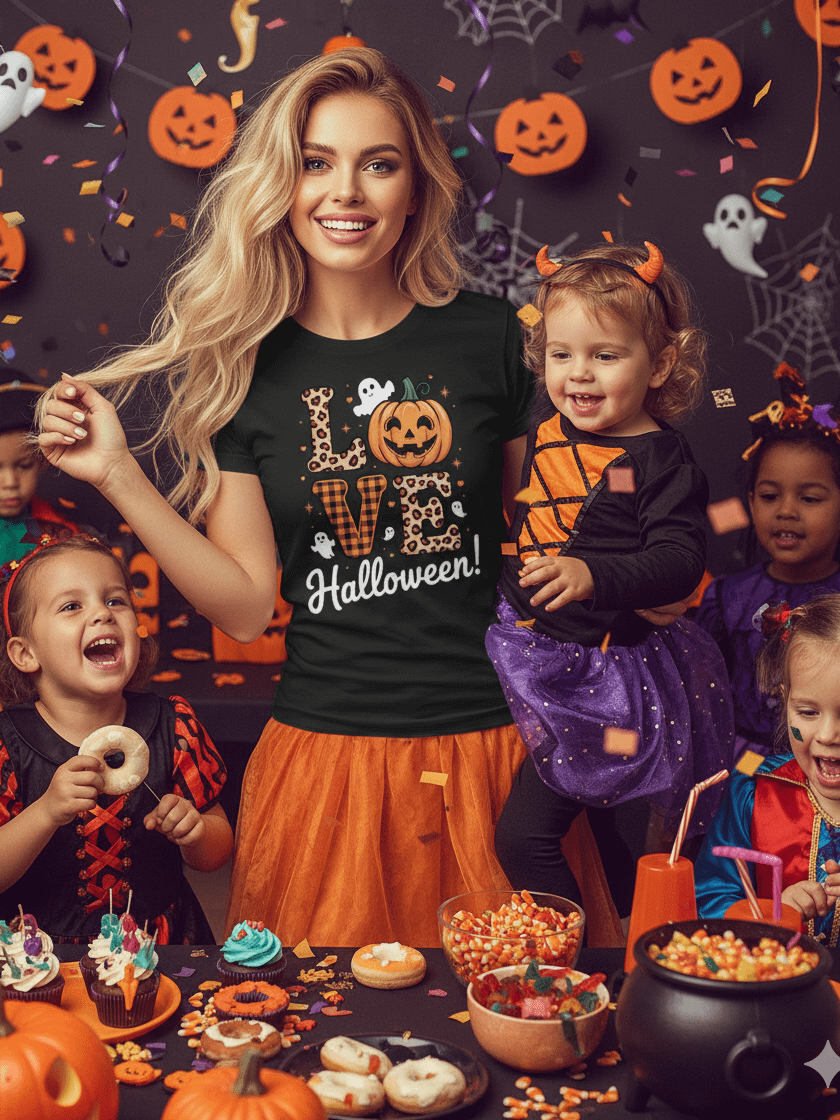 Spooky Love Halloween T-Shirt product image (1)