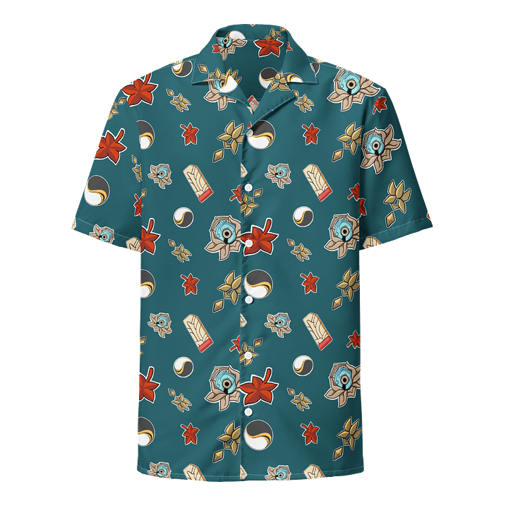 Dan Heng Pattern Button Down Shirt product image (1)