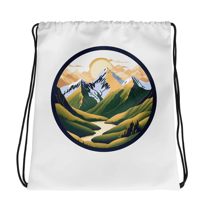 Mountain 2 - Draw String Bag product image (1)
