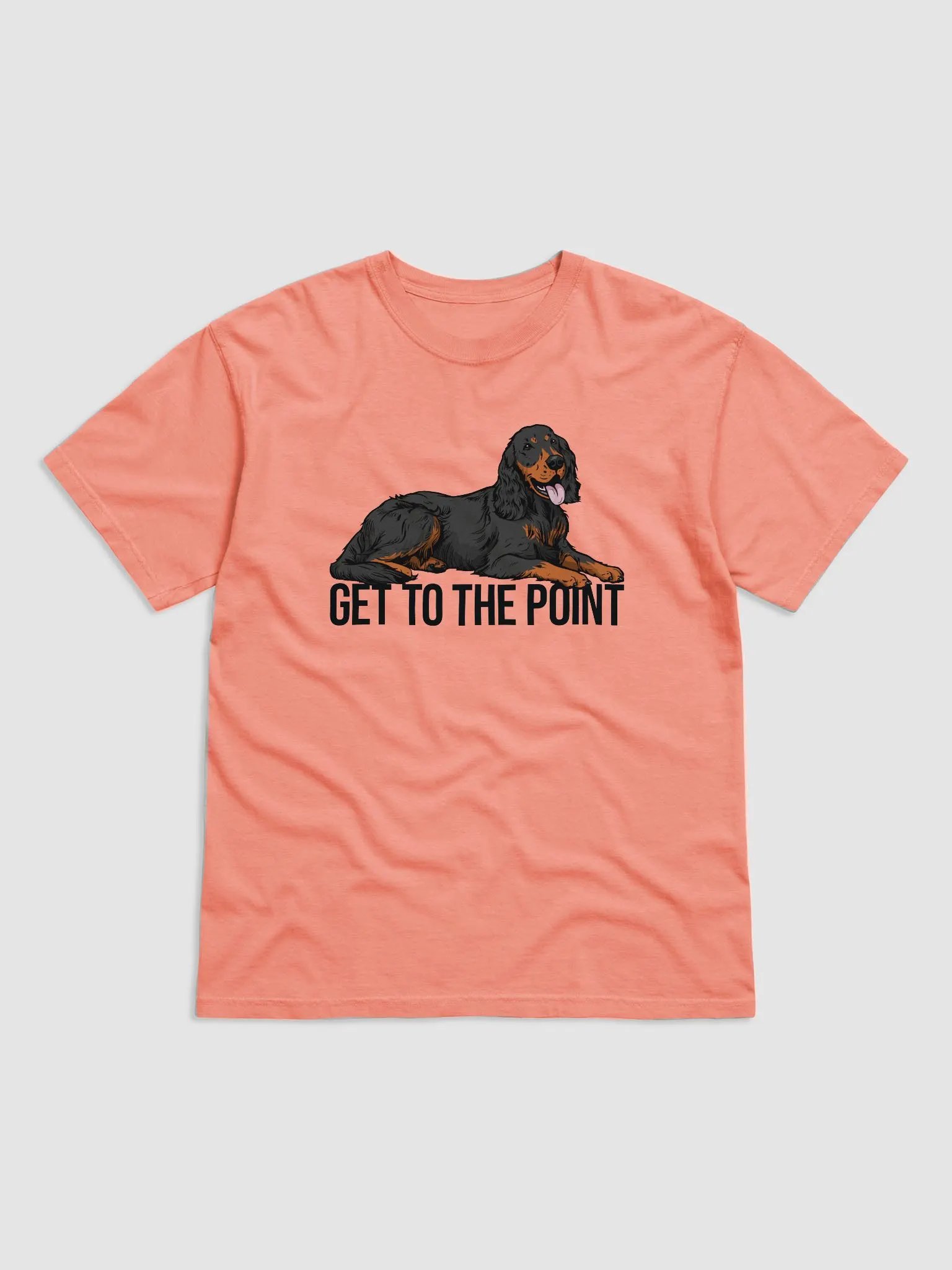 Get to the Point T-Shirt of an Gordon Setter | Funny T-Shirt for Gordon Setter Paw-rents product image (29)