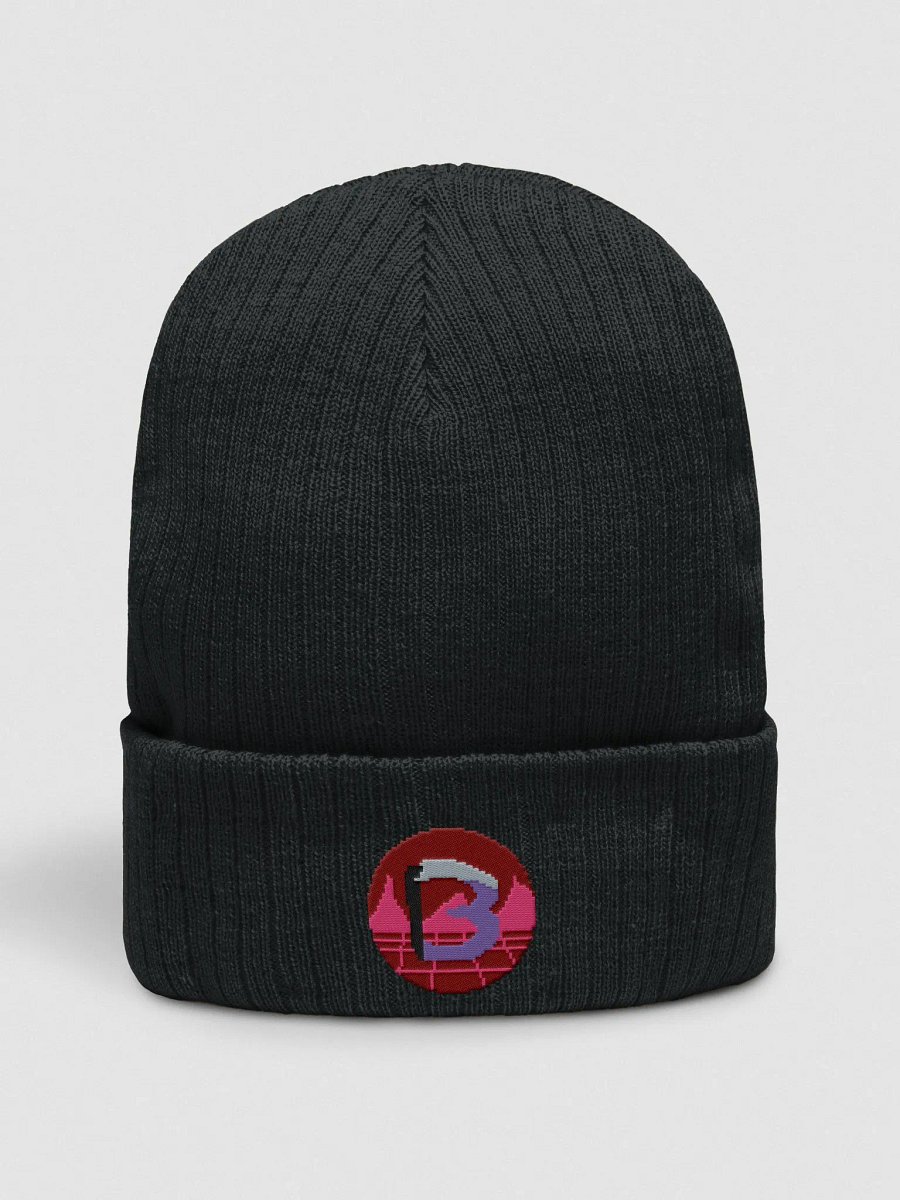 Scythe Harbingerofbeth Logo Beanie designed by Cassafrassarole product image (1)