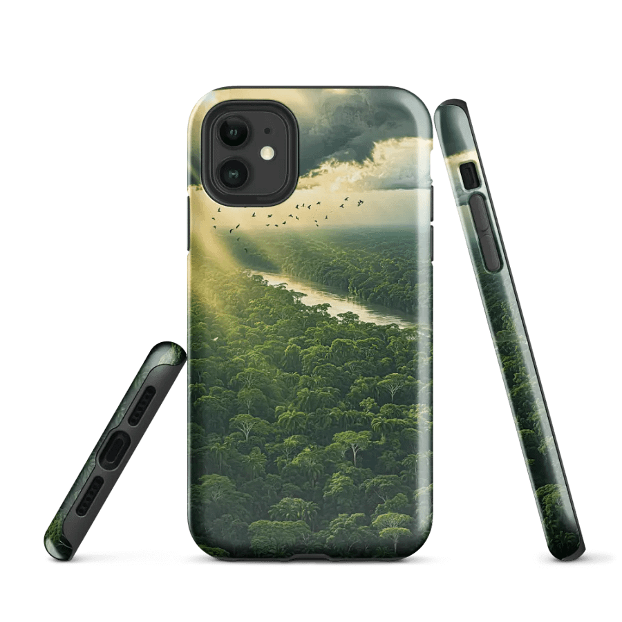 Tough Case for iPhone® – Mystical rainforest product image (1)
