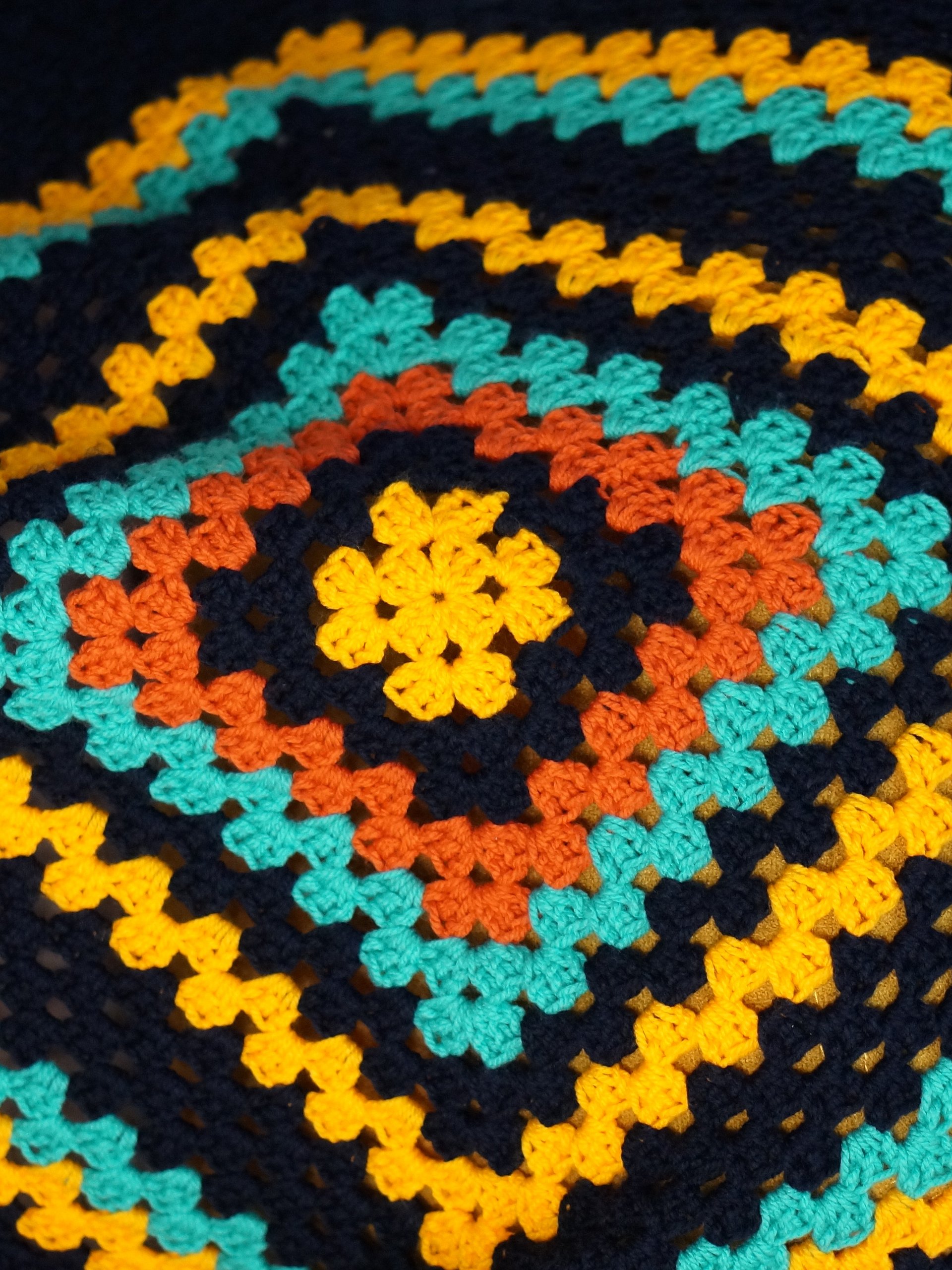 Granny square blanket pdf pattern product image (2)