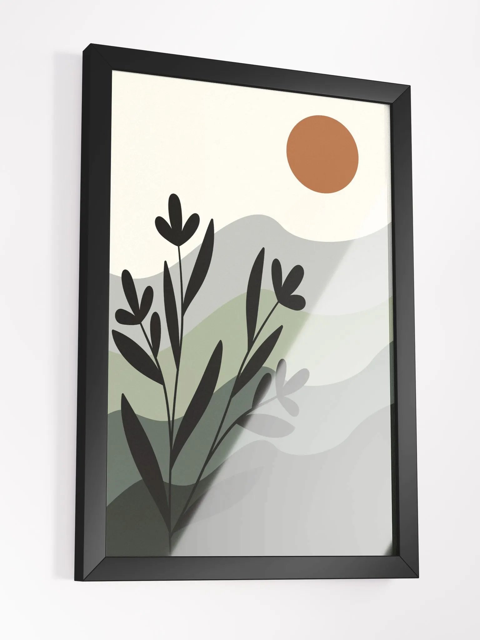 Vibrant Ayous Wood Framed Matte Poster product image (17)