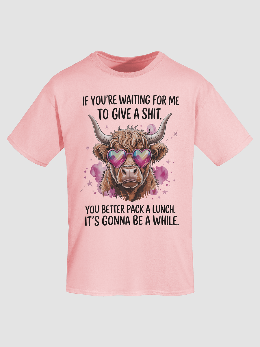 Highland Cow Heart Sunglasses Tee product image (60)