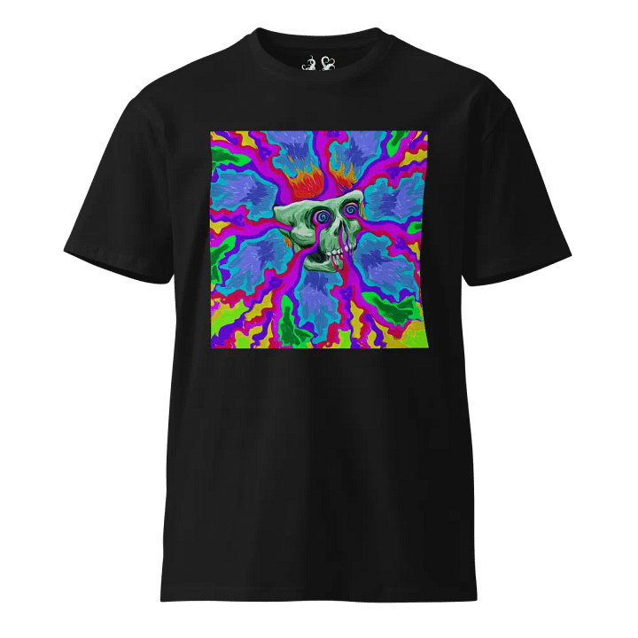 Psychedelic Skull Unisex T-Shirt product image (1)
