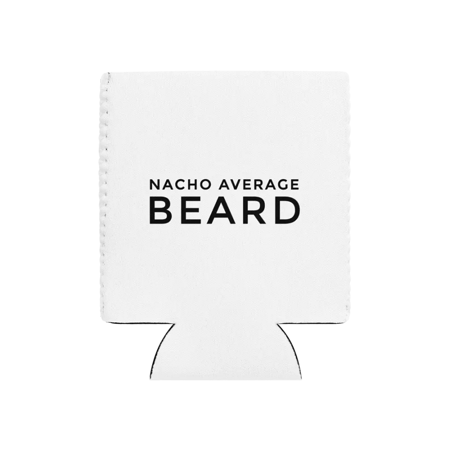 Coozie Can Cooler (Design: Nacho Average Beard) product image (1)