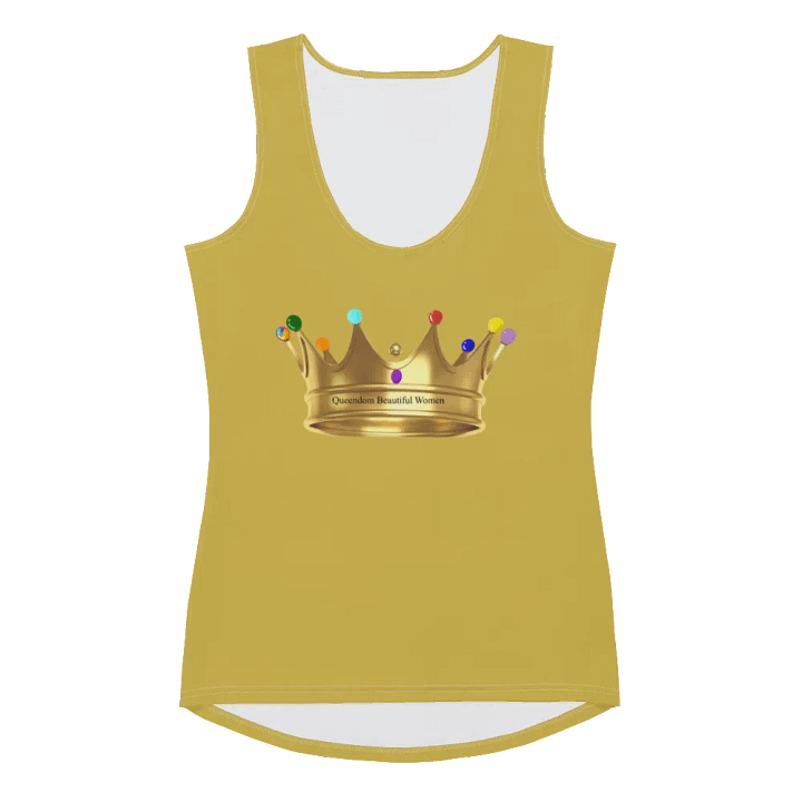 Queendom Beautiful Women Crown Tank Top/Gold (TM) product image (1)
