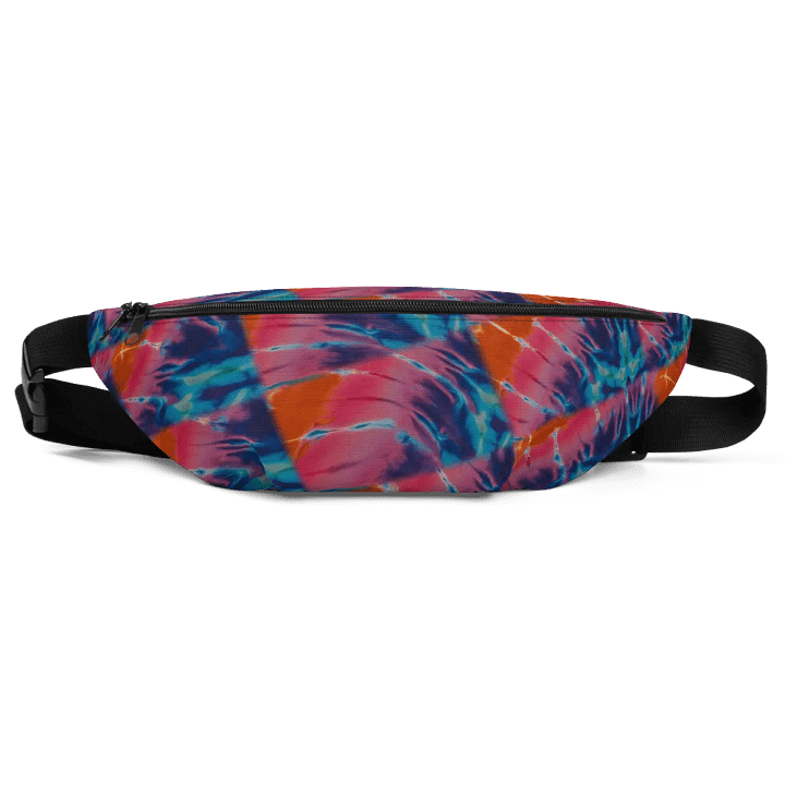 Swirling Motion Tie-Dye All-Over Print Fanny Pack product image (1)