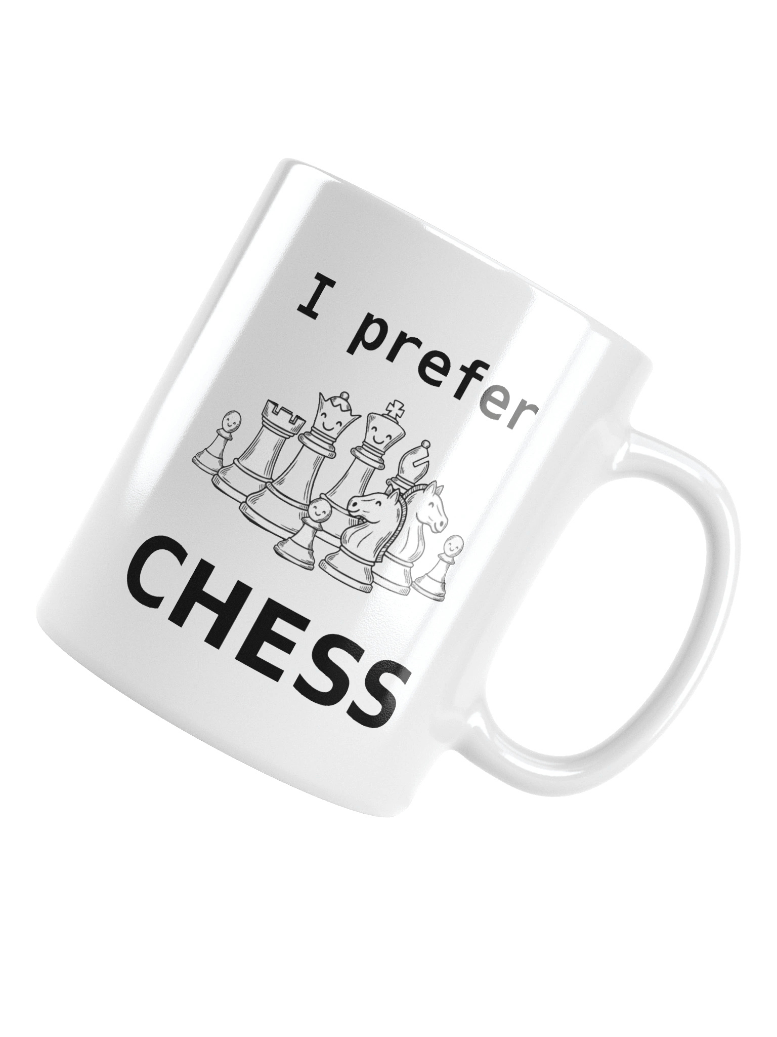 Tea or Coffe? I prefer CHESS Mug product image (10)