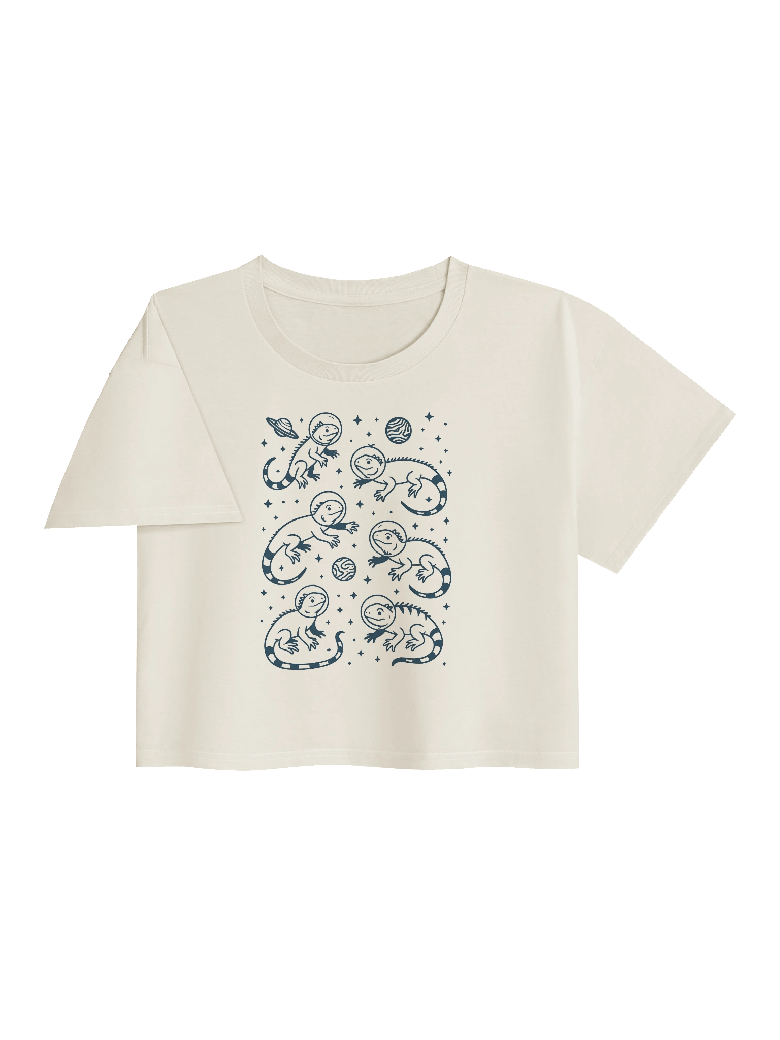 Iguanas en el Espacio Crop Top product image (2)