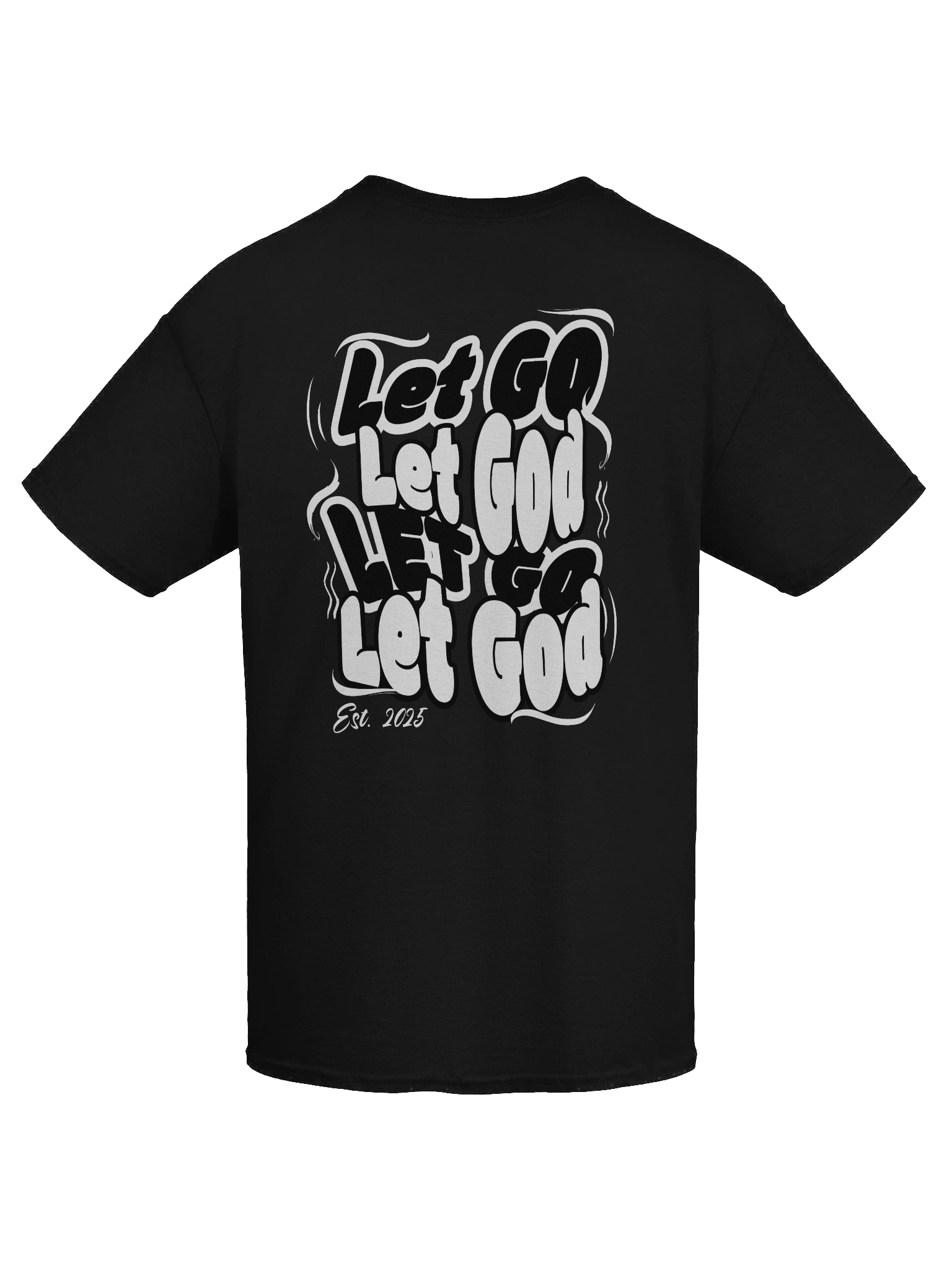 YHWH Heavyweight Tee - "Let Go, Let God" product image (1)