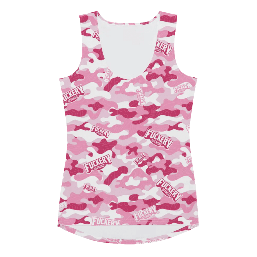 Ladies Fuckey Offroad Tank Top - Pink product image (4)