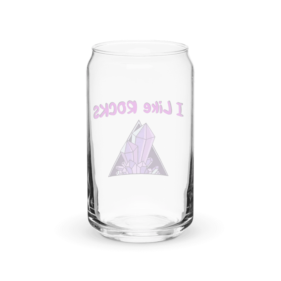 I Like Rocks Can-shaped Glass product image (9)