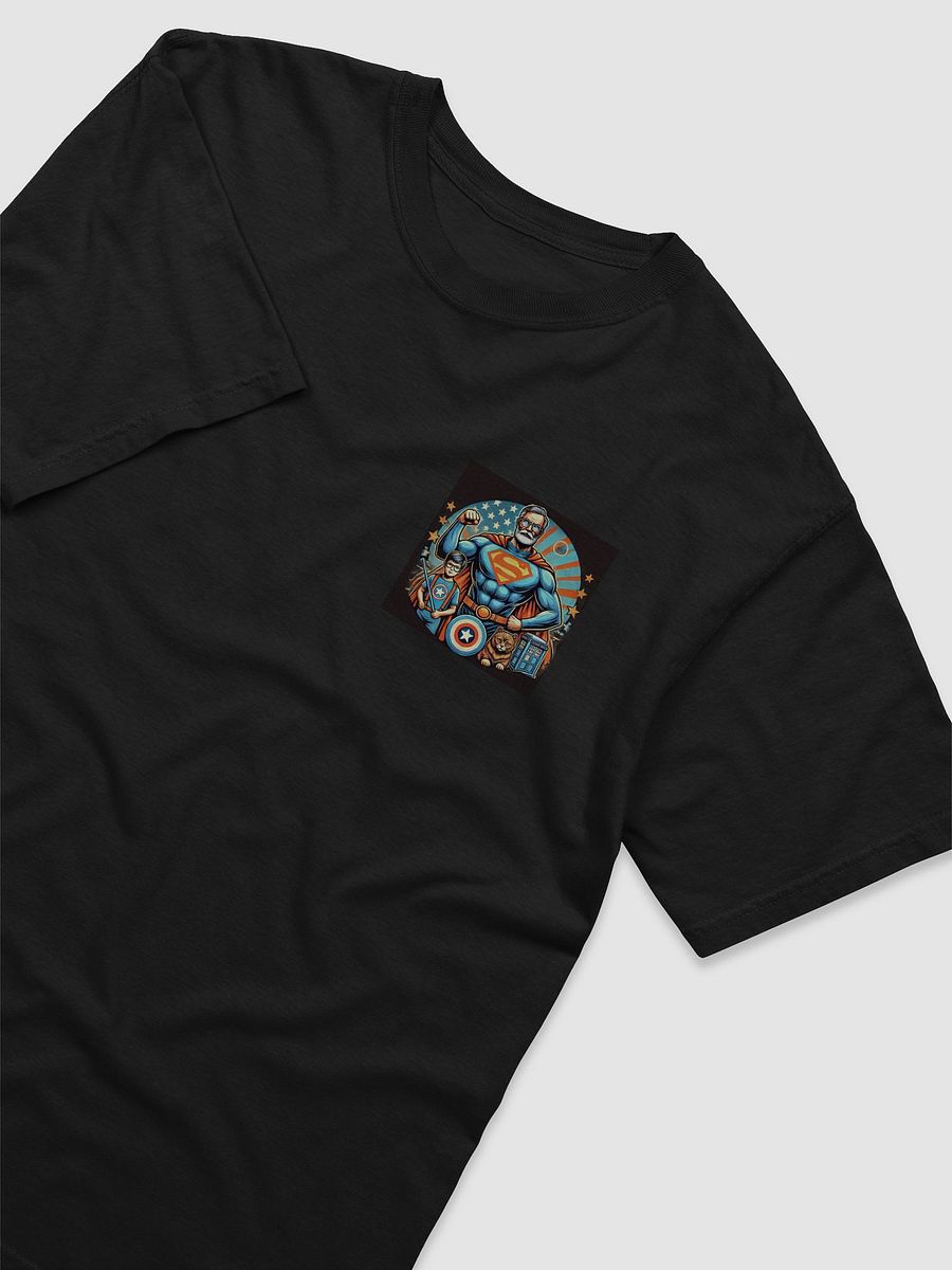 Superhero Style Comfort: Bearded Man T-Shirt product image (23)