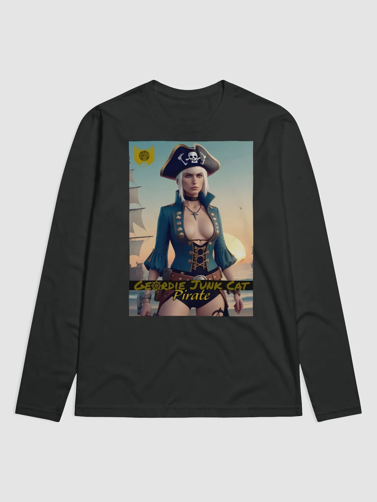 PIRATE FOUR Long Sleeved Tee (US SHIPPING) product image (1)
