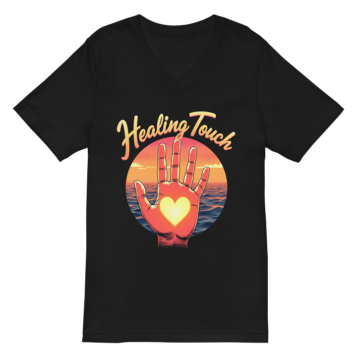 Healing Touch V-Neck T-Shirt product image (2)