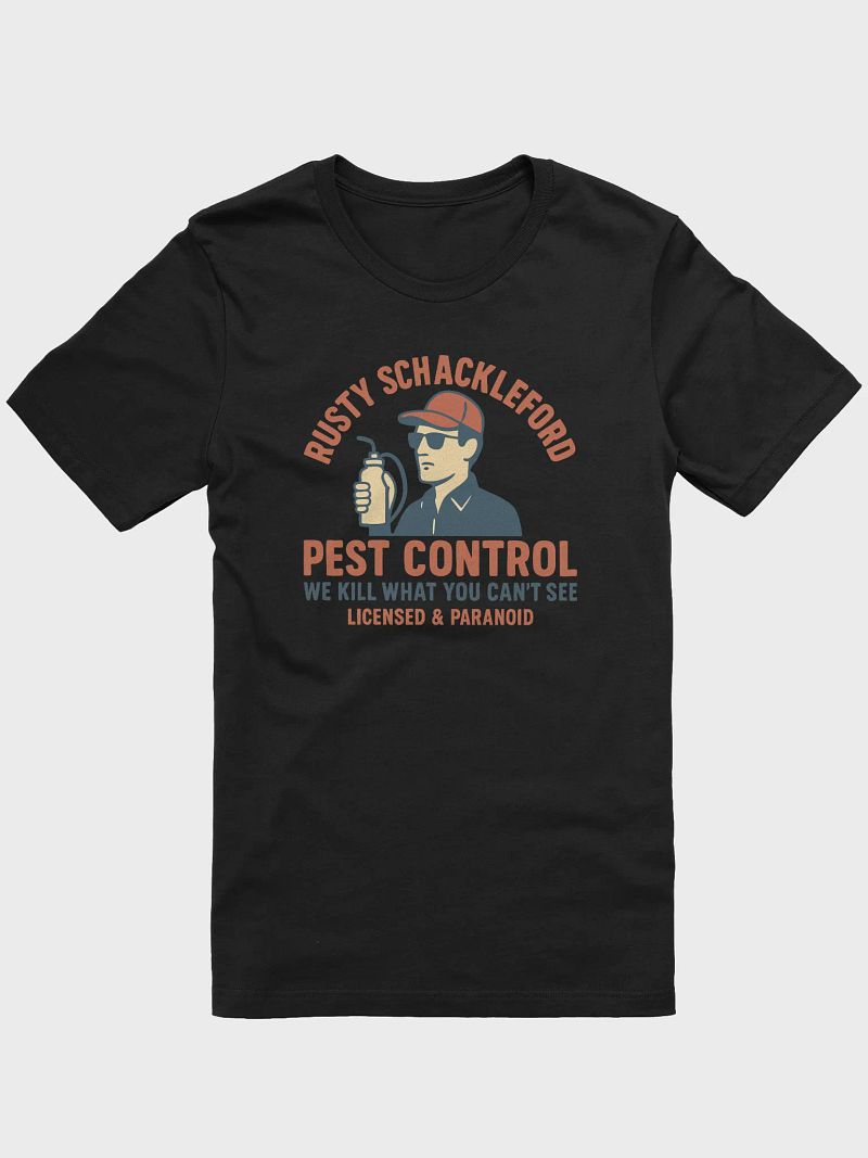 Rusty Shackelford Pest Control Tee
