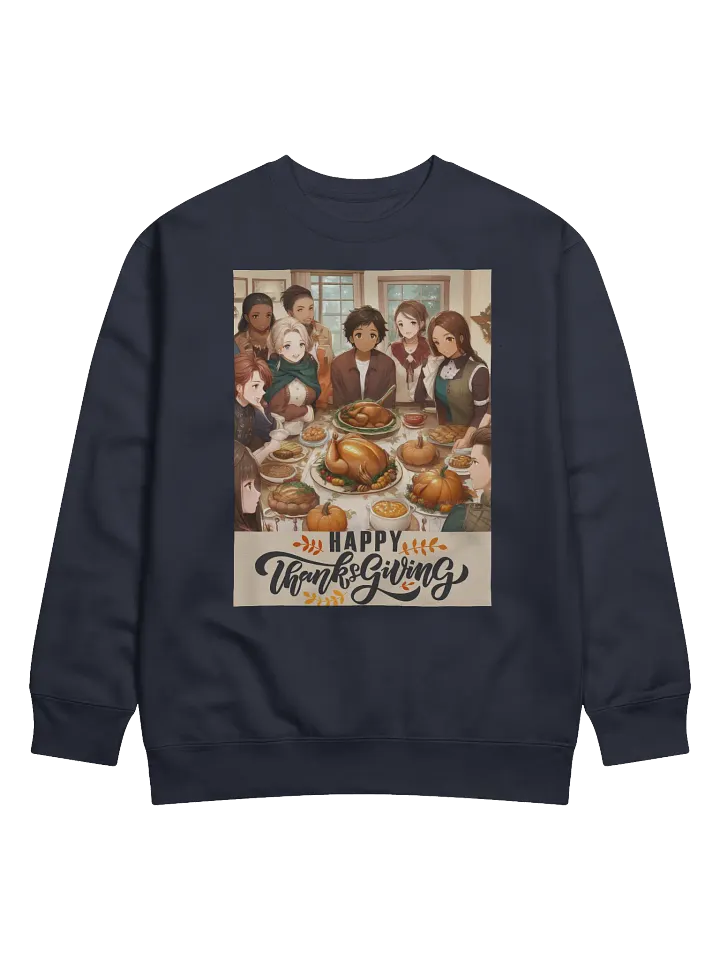 Festive Thanksgiving Gathering Sweatshirt product image (1)