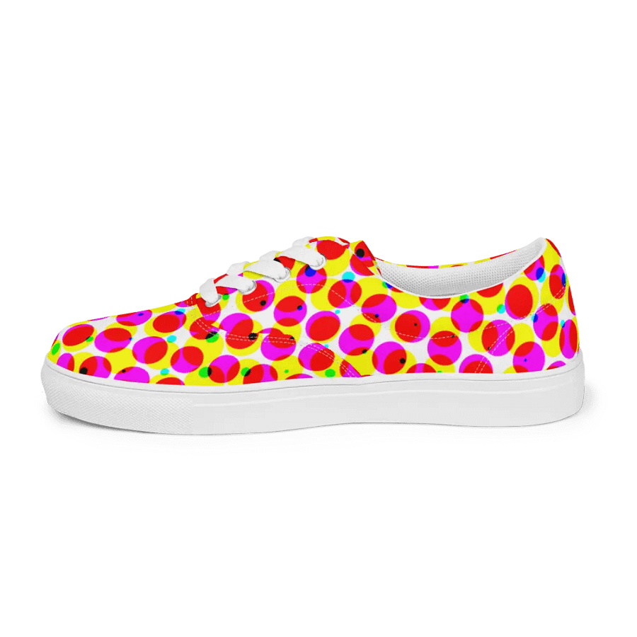 Polka Dot Lace-Up Shoes product image (8)