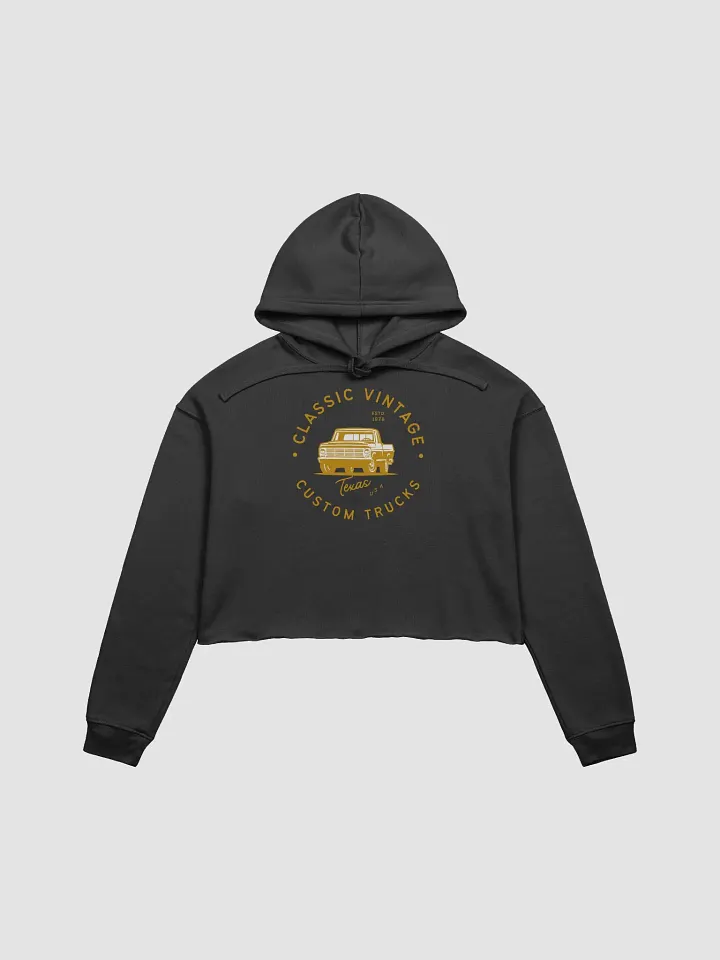 CROPPED VINTAGE HOODIE product image (2)