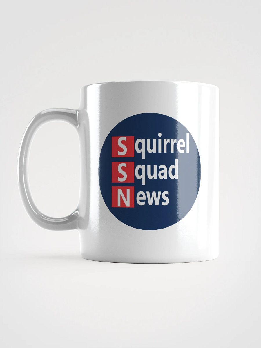 2D SSN Logo - White Glossy Mug Right Handed product image (1)